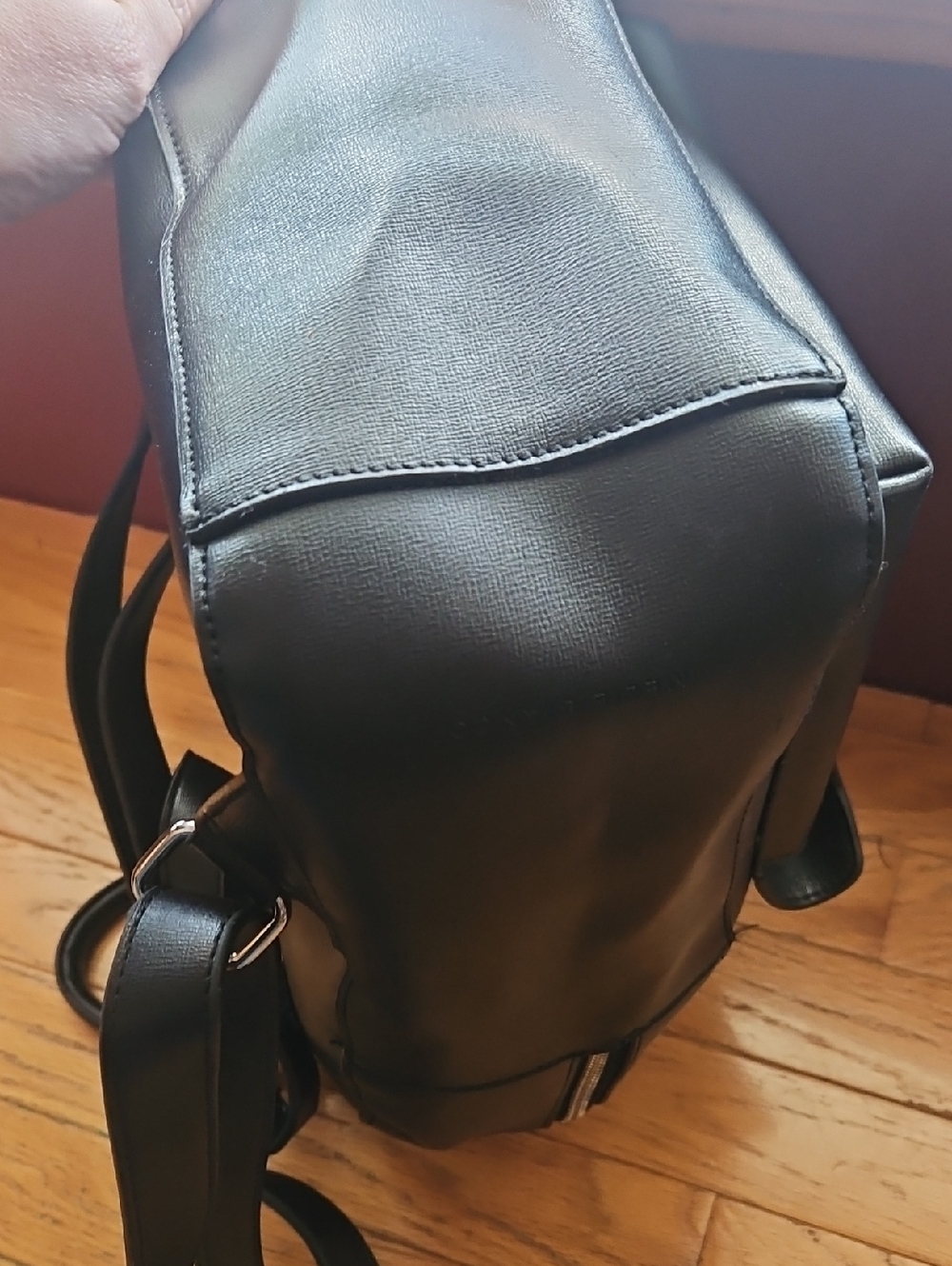 Melie Bianco Black Backpack - Picture 6 of 8